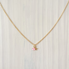 Load image into Gallery viewer, Twinkle Star Pendant Necklace - Pink
